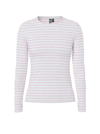 PIECES | Langarmshirt PCRUKA | rosa